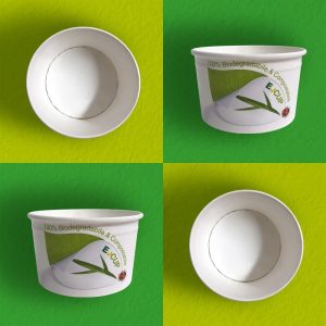 E-cup biodegradabile e compostabile