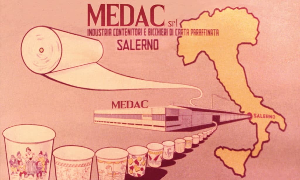 1960 - Industria contenitori e bicchieri di carta paraffinata