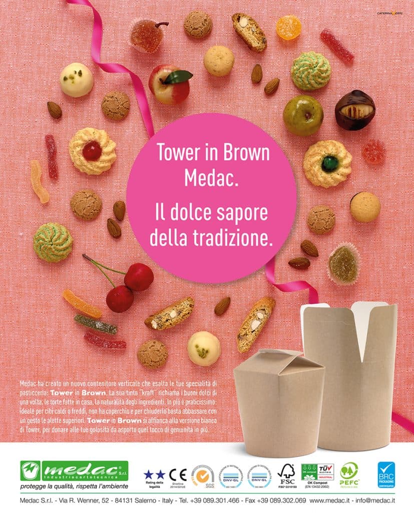 2019 - Tower in brown pasticceria